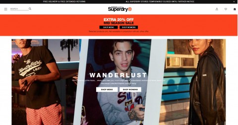 Superdry♥極度乾燥-時裝購物平台⚑全館免運優惠