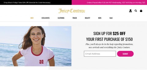 Juicy Couture-服飾品牌⚑訂閱享優惠